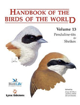 HANDBOOK OF THE BIRDS OF THE WORLD VOL13 - 9788496553453
